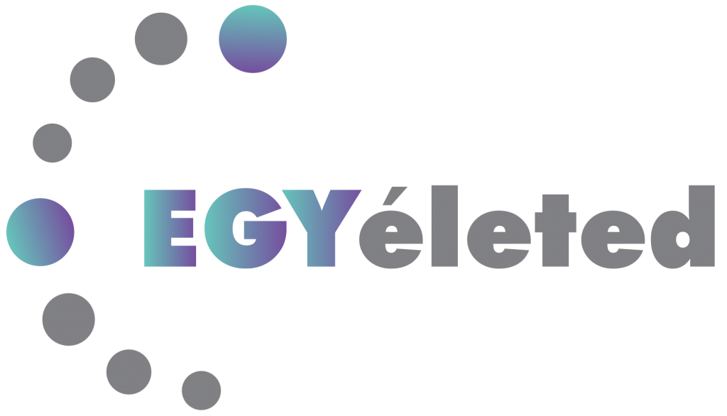 EGYéleted logó szöveggel háttér nélkül
